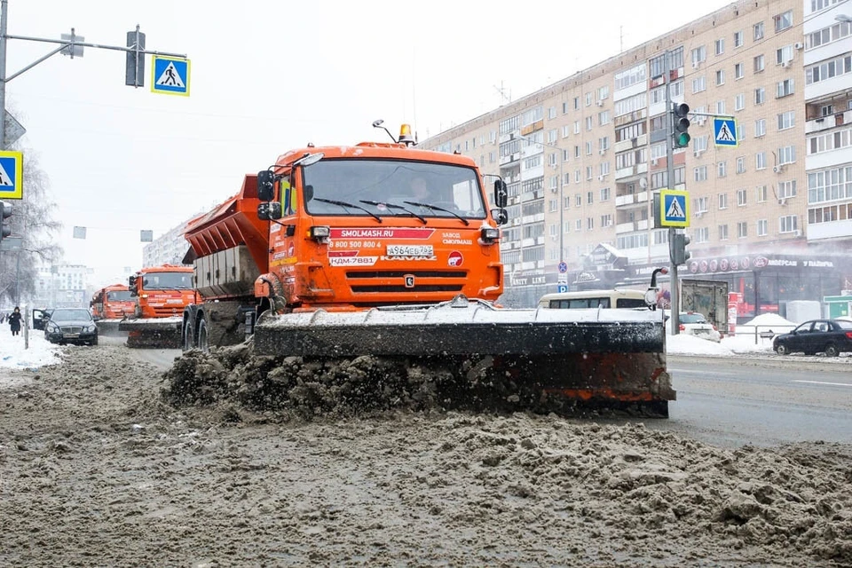 Специалисты проведу уборку территорий