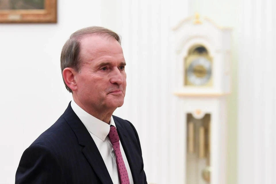 Медведчук: позиции Зеленского могут пошатнуть только западные хозяева. Фото: Алексей Никольский/ТАСС