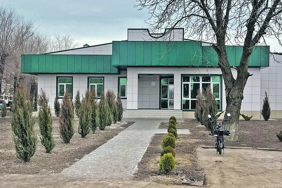 Новая амбулатория в Михайловке расположена на площади 415 кв. метров.