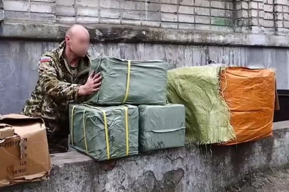 Народный фронт передал помощь бойцам 1-го Донецкого Армейского корпуса. Фото: скриншот видео t.me/onf_donbass