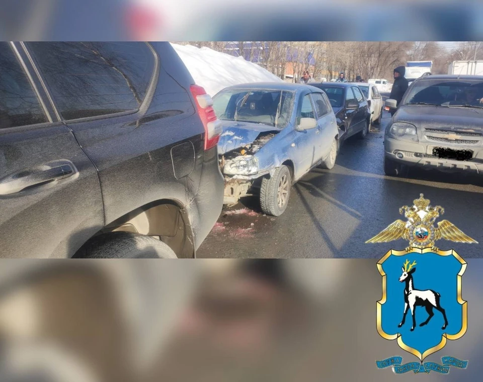 В результате аварии пострадал пассажир LADA Kalina