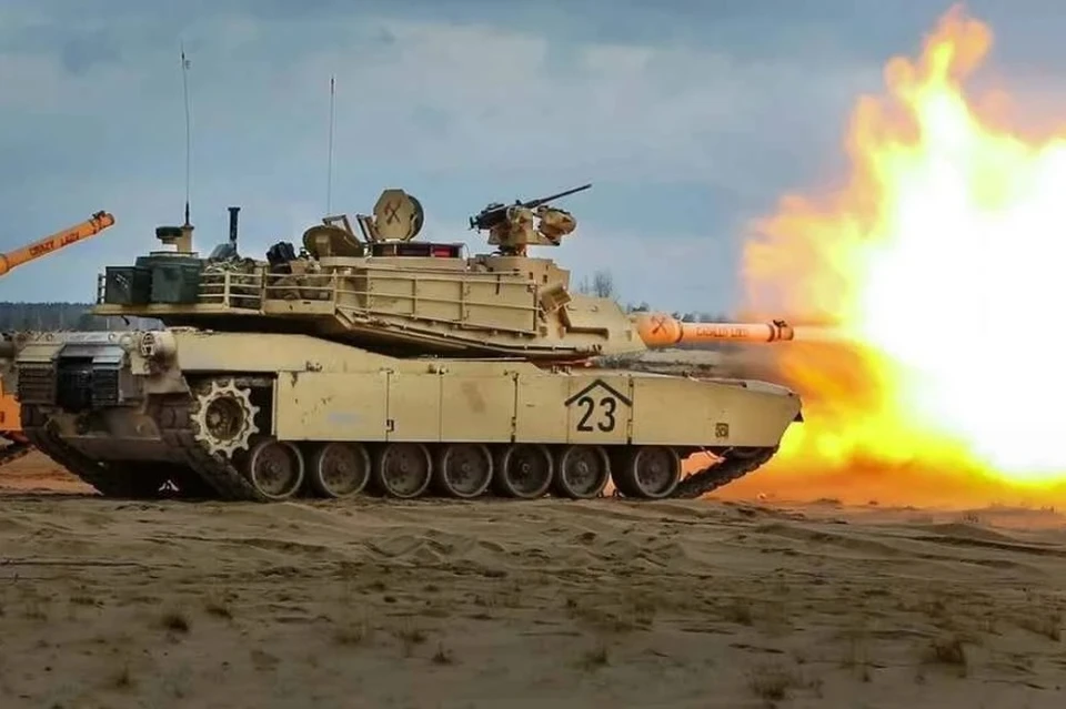 Минобороны: В зоне проведения СВО уничтожен очередной танк Abrams