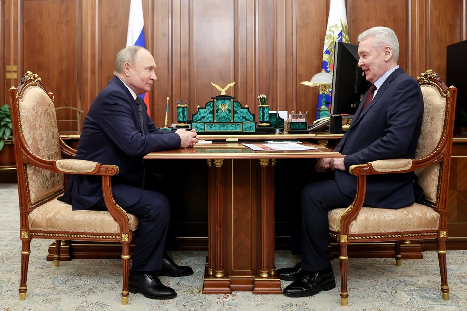 "Друзей у нас больше, чем врагов": что обсудили на встрече Владимир Путин и Сергей Собянин