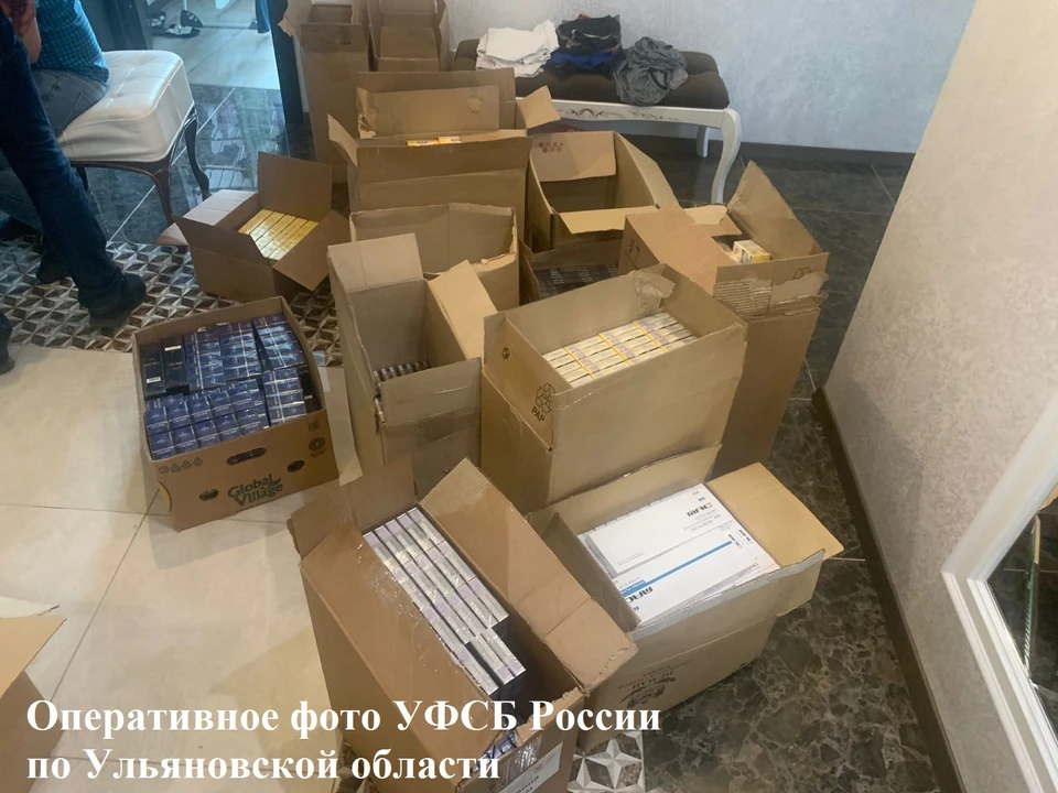 В Ульяновске вынесли приговоры двум продавцам контрафактного табака | ФОТО: УФСБ России по Ульяновской области