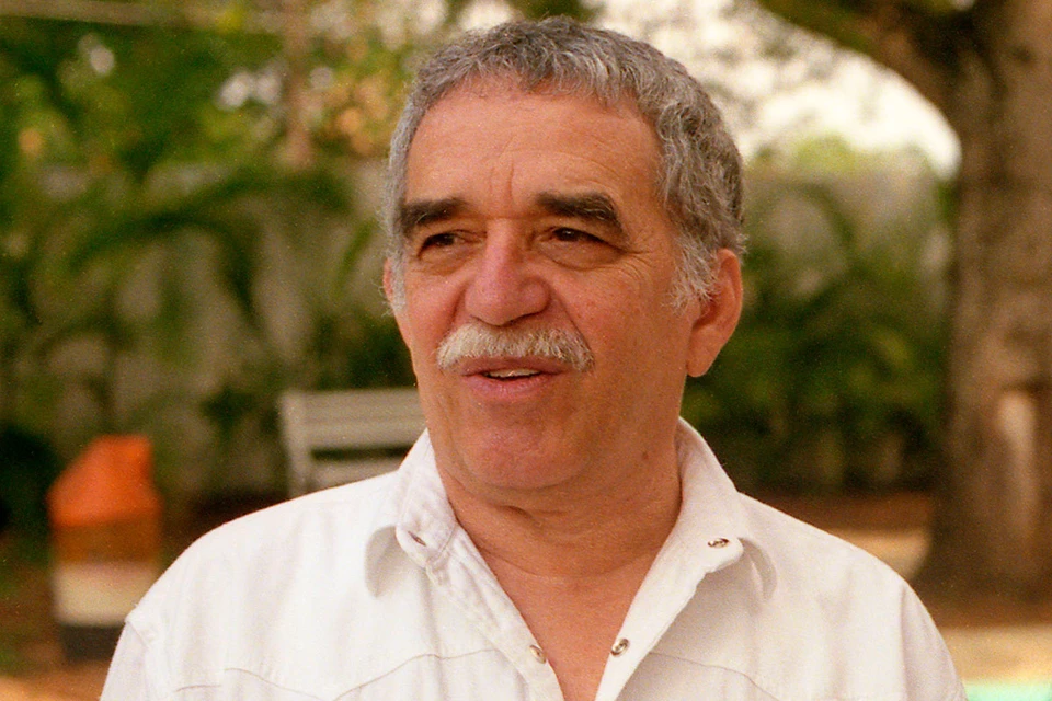 Писатель Габриэль Гарсиа Маркес.
