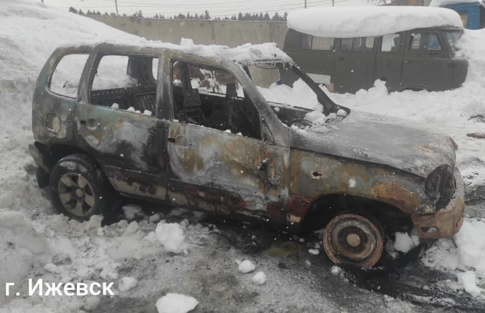 Возгорание в авто произошло из-за неисправности в моторе