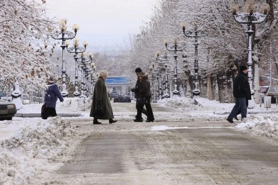 На дорогах местами гололед