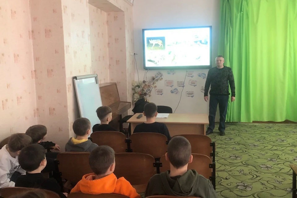 В Генической школе прошел экологический урок Фото: минприроды ХО