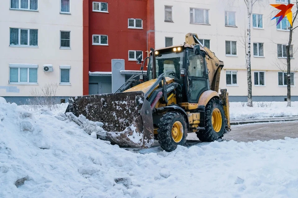 Больше всего снега вывезли из Ленинского и Первомайского районов Ижевска