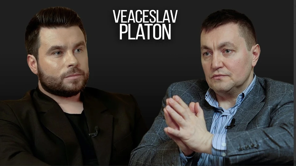 Дорина Галбена (слева) уволили за интервью с Вячеславом Платоном. Фото: t.me/galbendorin