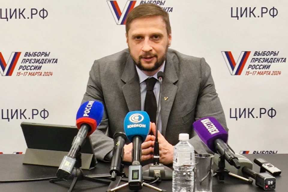 Председатель избирательной комиссии ДНР Владимир Высоцкий