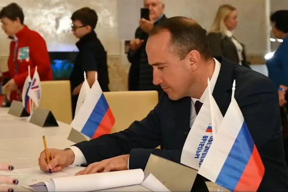 Мэр Геленджика проголосовал на выборах президента РФ