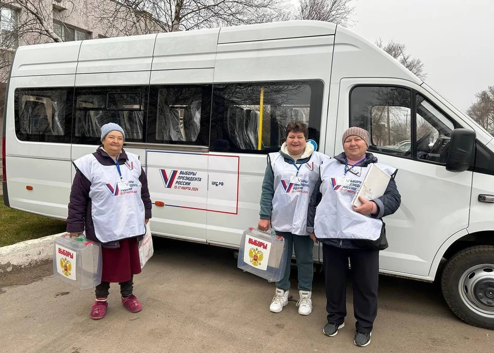 В Херсонской области 17 марта стартовал третий, заключительный день голосования на основном этапе выборов президента России. ФОТО: Избирательная комиссия Херсонской области