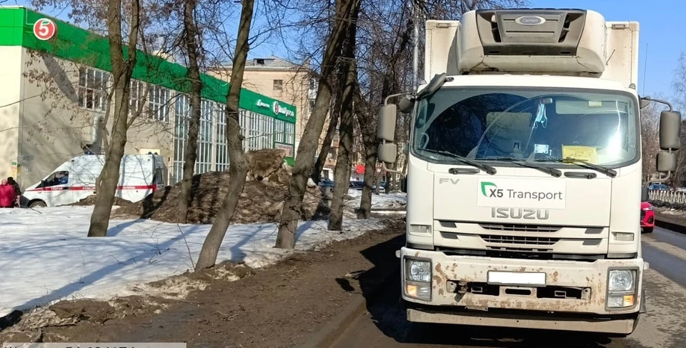 Грузовик насмерть сбил рязанку на улице Черновицкой.