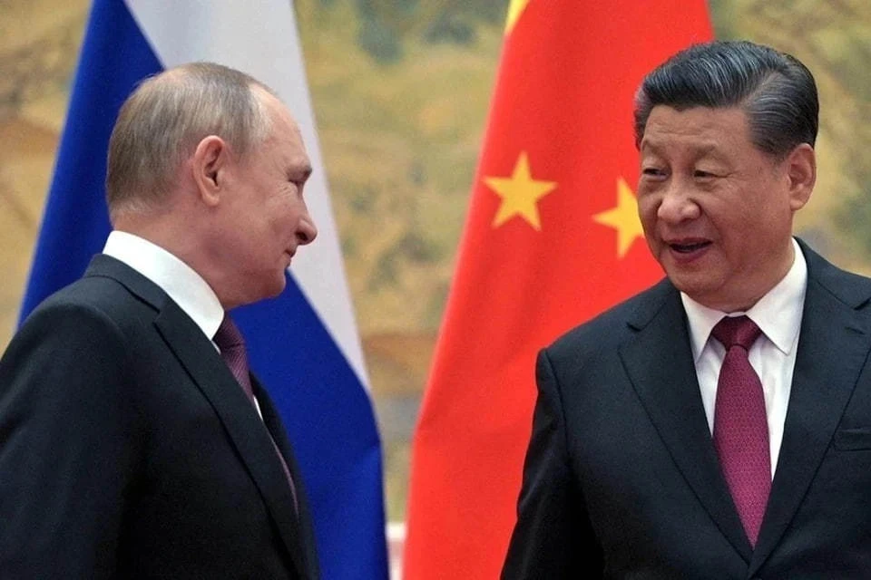 Си Цзиньпин поздравил Путина с переизбранием на пост президента России