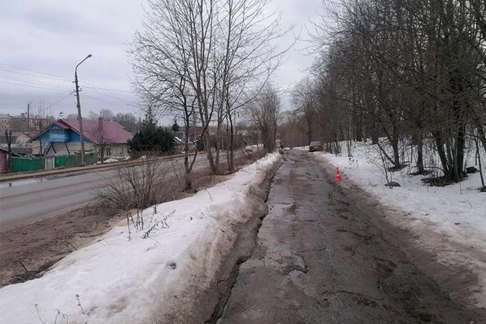 В Торжке на дороге пострадала пешеход Фото: УГИБДД России по Тверской области