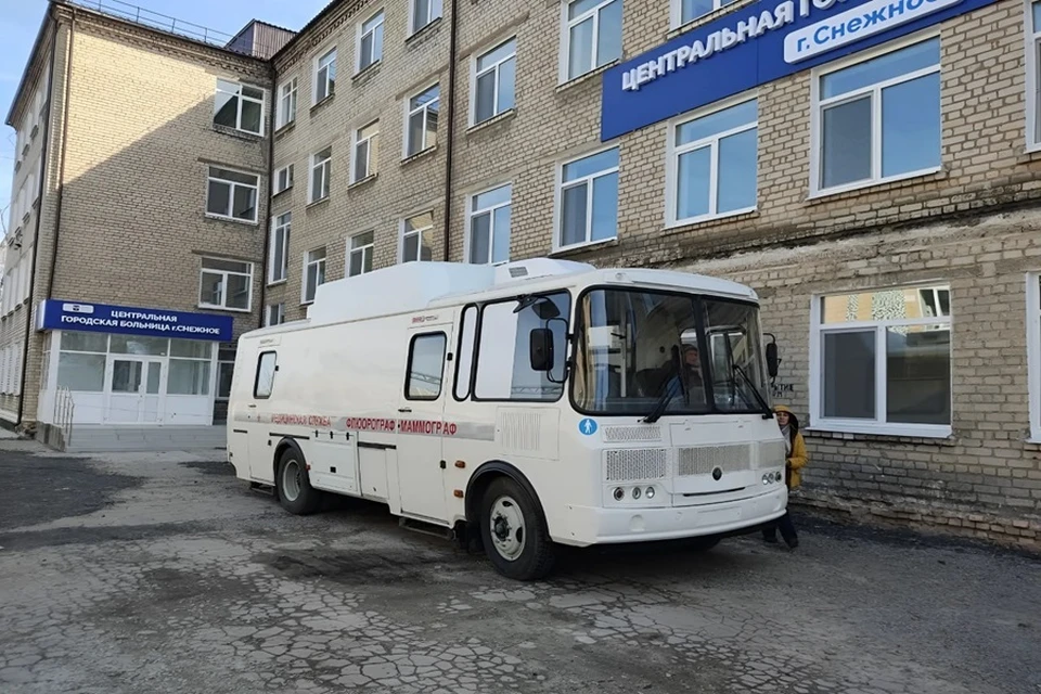 В больницы ДНР начали поступали передвижные медицинские комплексы. Фото: ТГ/Толстыкина