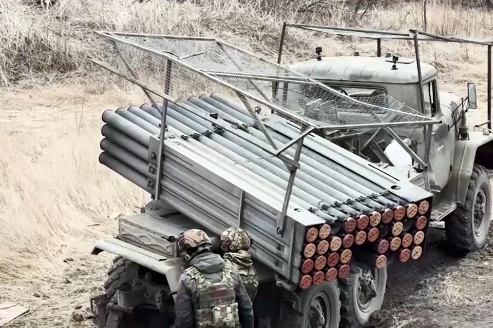 Расчет РСЗО «Град» уничтожил укрепленный опорный пункт противника на Авдеевском направлении