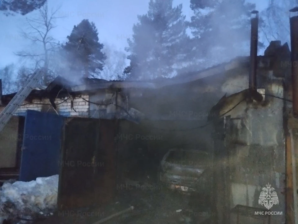В Товарково сгорел жилой дом
