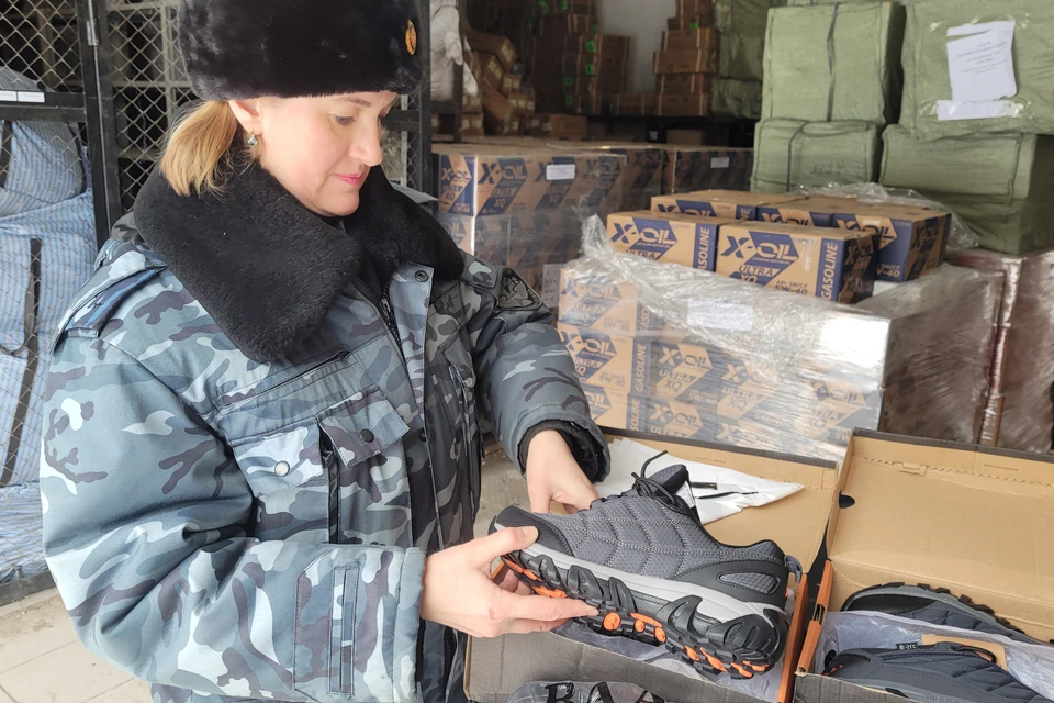 Обувь обнаружили в ходе проведения досмотров. / Фото: Самарская таможня