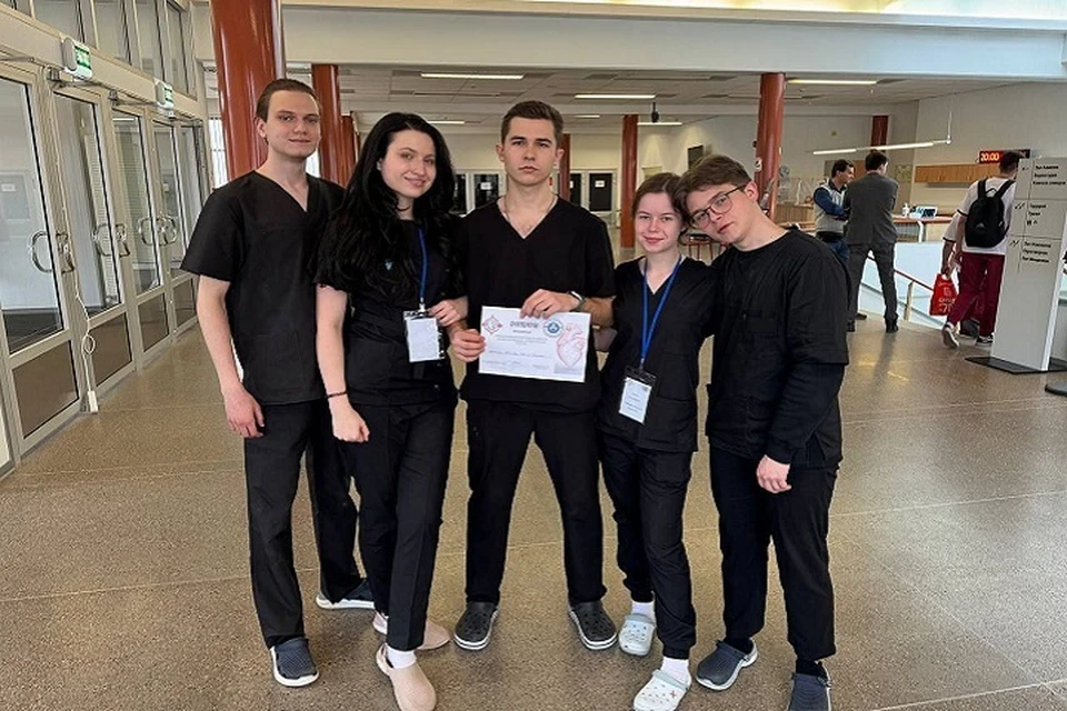 Студенты из ДонМГУ взяли первенство в олимпиаде по сердечно-сосудистой хирургии. Фото: t.me/fondnekrasova