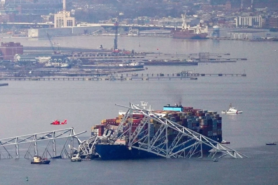 США потратят на восстановление рухнувшего моста в Балтиморе до 1 млрд долларов
