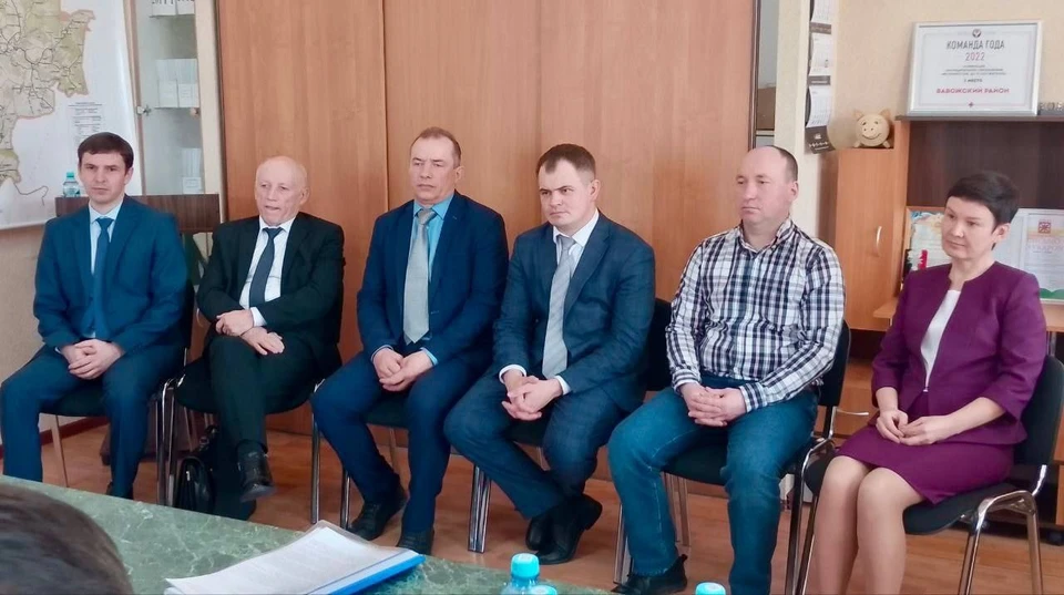 Все кандидаты на пост Главы Вавожского района представили свои программы развития муниципалитета 2 апреля. Фото: https://t.me/zhuravlev_7