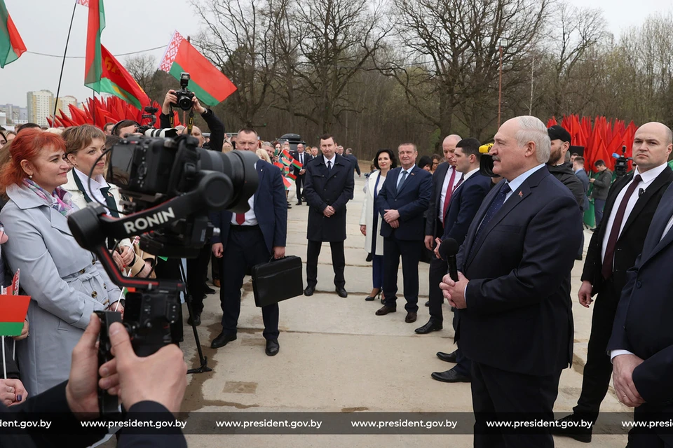 Лукашенко ответил на запугивания про вербовку литовцев и латышей. Фото: president.gov.by