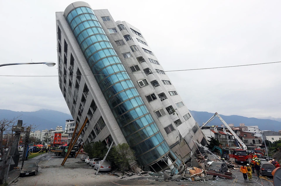 На Тайване произошло землетрясение магнитудой 7,5 баллов. Фото:соцсети