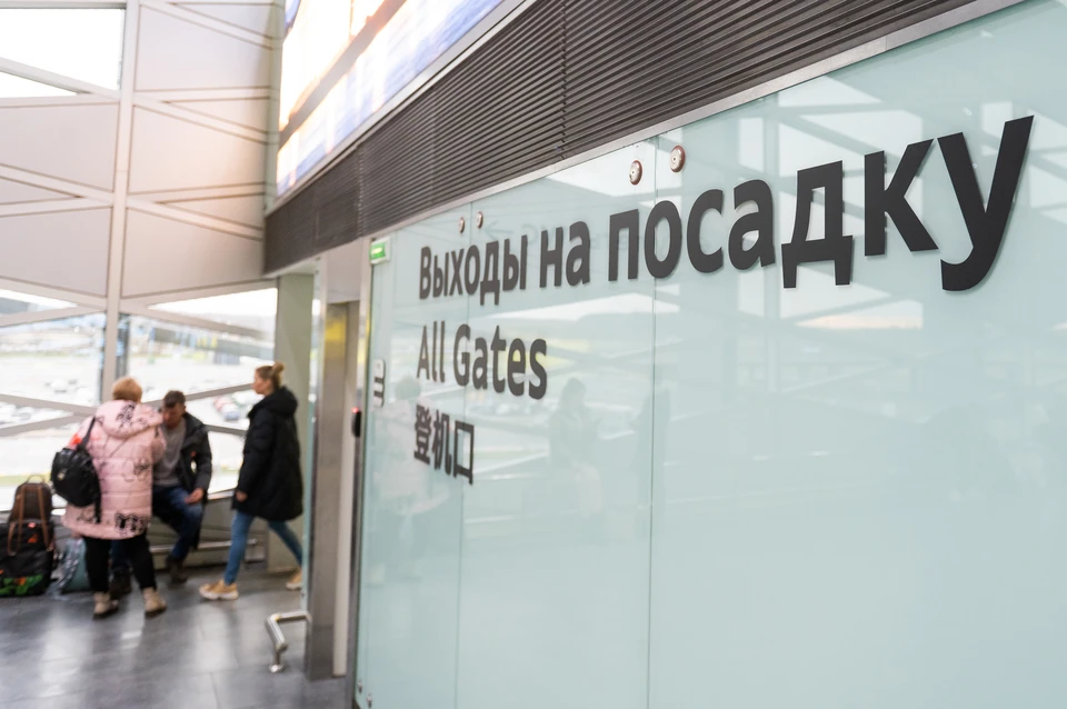 Число рейсов, задержанных в Пулково из-за метели вечером 3 апреля, выросло до восьми.