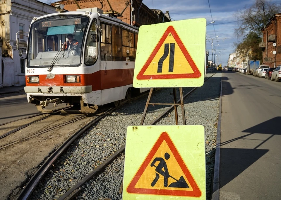 Ремонт трамвайных путей стартует в Самаре 28 апреля 2024 года