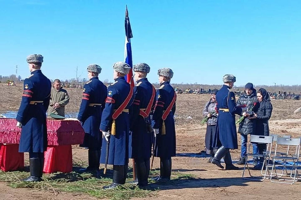 В Калязине простились с погибшим в ходе СВО военнослужащим Юрием Иванковым Фото: администрация Калязинского округа