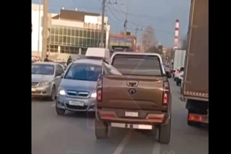 Нарушитель попал на камеру