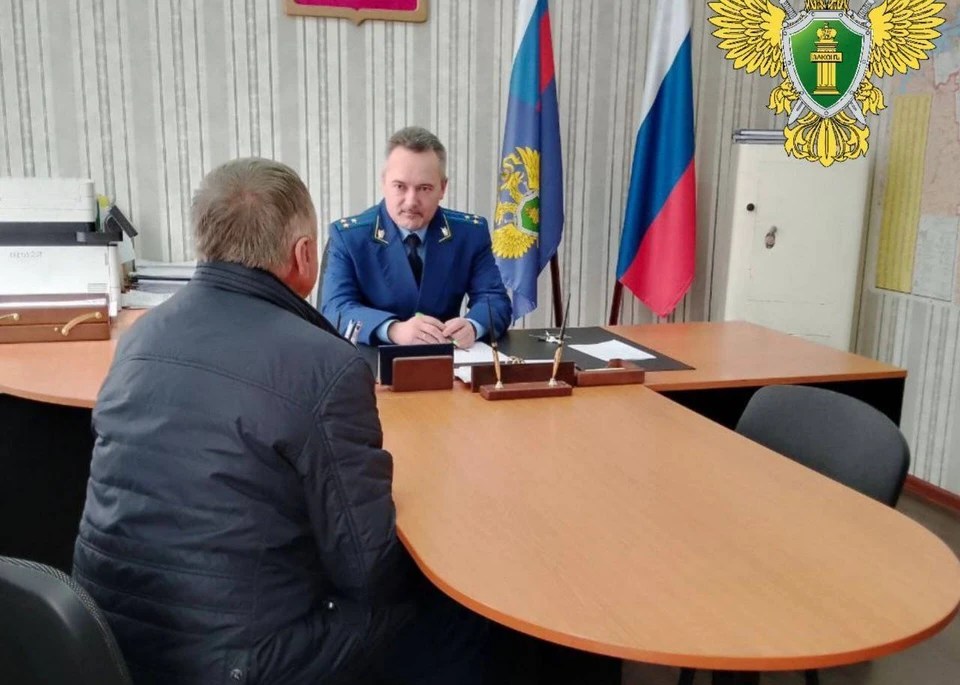В Приморском районе прокурор Алексей Батайкин провел личный прием предпринимателей. ФОТО: прокуратура Запорожской области
