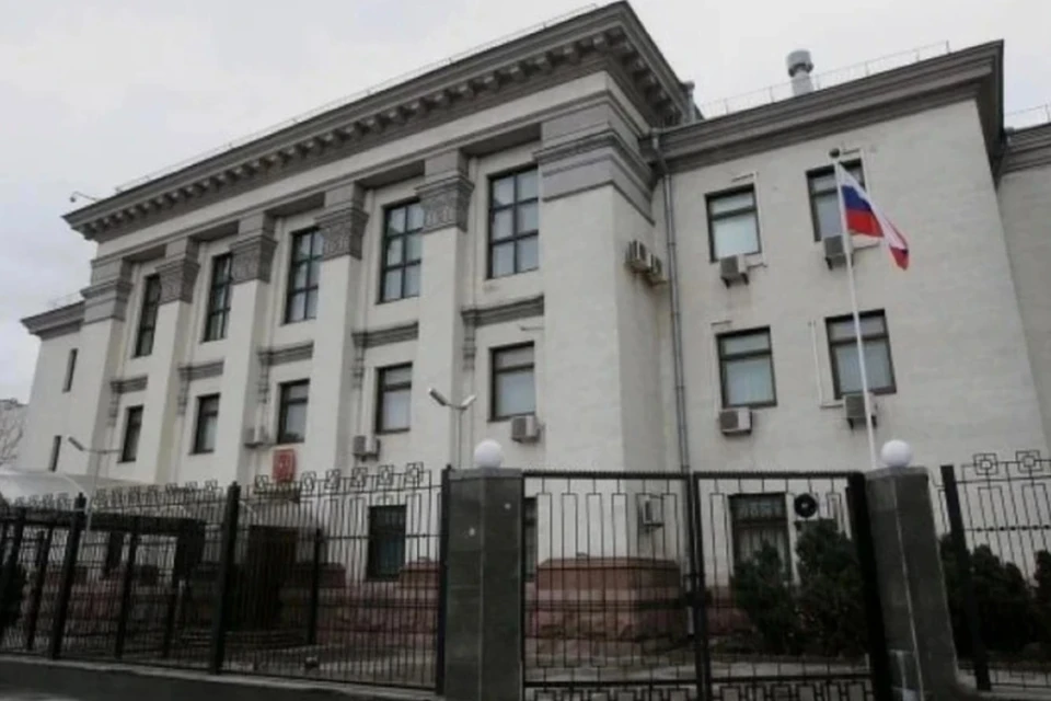 Здание посольства России в Киеве