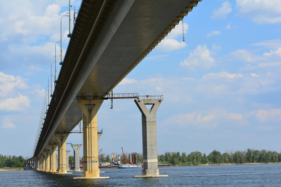 Достраивать мост через Волгу решили в Волгограде.