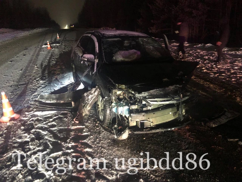 В Югре 22-летняя автоледи спровоцировала ДТП при обгоне. Фото: Госавтоинспекция Югры