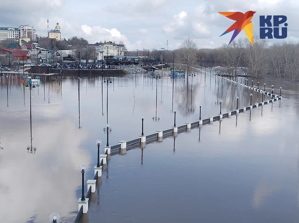 В Оренбурге по данным на утро 10 апреля подтоплено 2392 приусадебных участка и 1910 домов.