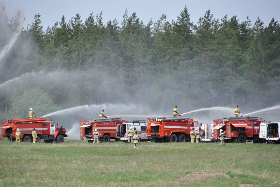 В муниципалитетах Ростовской области прошли пожарно-тактические учения. Фото: правительство Ростовской области