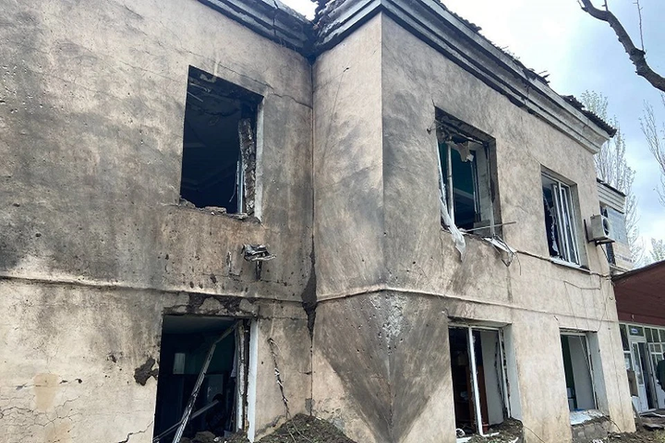 Кузбасс поможет в восстановлении Горловки после обстрелов ВСУ 18 апреля. Фото: ТГ/ Цивилев