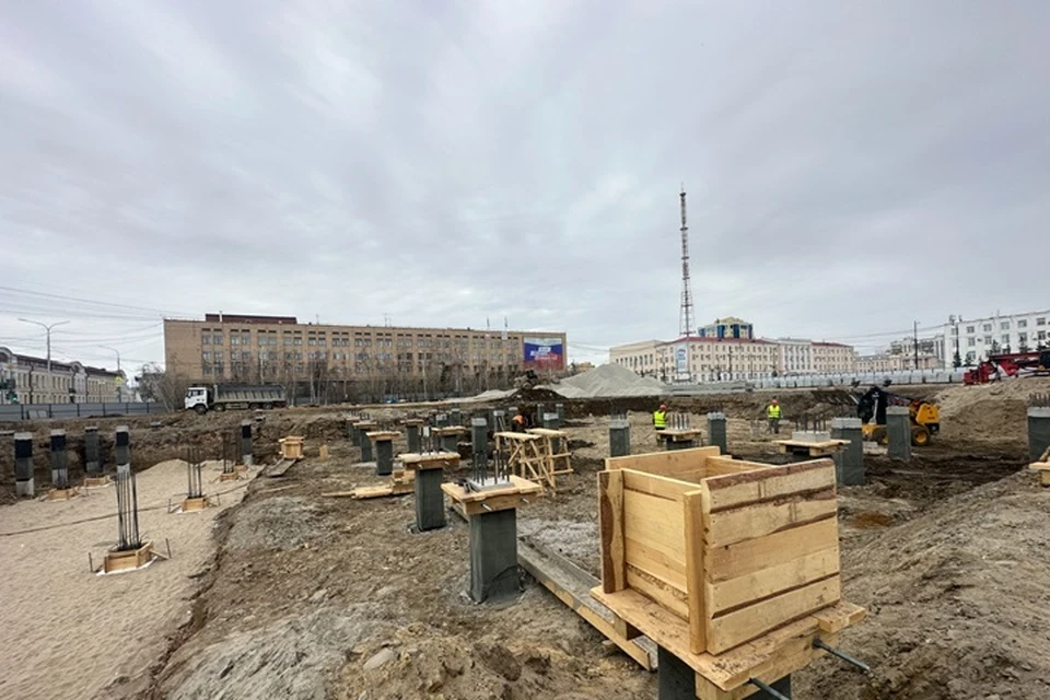 В Якутске начались масштабные работы по реконструкции площади Ленина Фото: сайт правительства Якутии