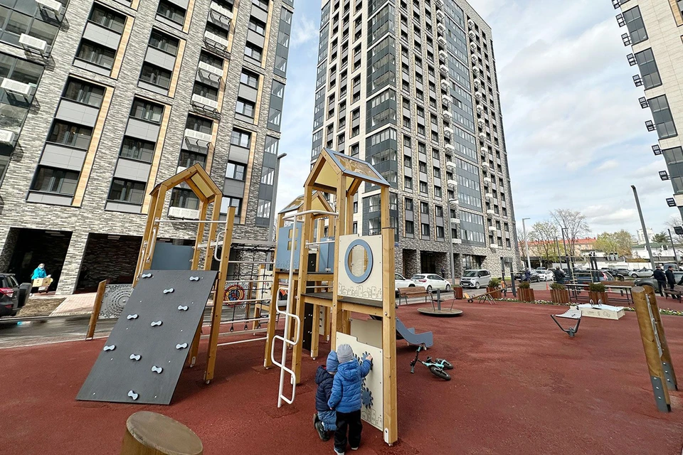 Новый жилой комплекс на улице Новочеремушкинская. Фото: В. Новикова/Пресс-служба мэра и правительства Москвы.