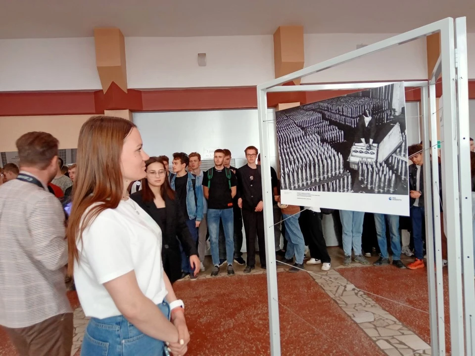 Ознакомиться с экспозицией может каждый желающий в холле административного корпуса вуза.