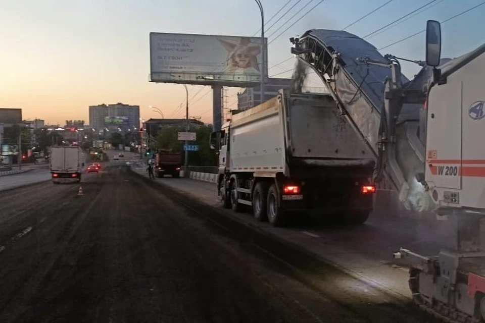 В Краснодаре на 40% выполнили фрезерование дорожного покрытия на улице Северной Фото: пресс-служба городской администрации