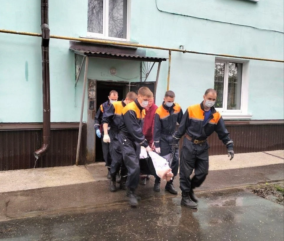 В Ульяновске спасатели помогли 78-летней пенсионерке. Фото управление гражданской защиты Ульяновска