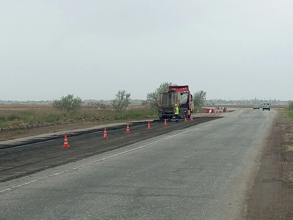 В Херсонской области ремонтируют дороги
