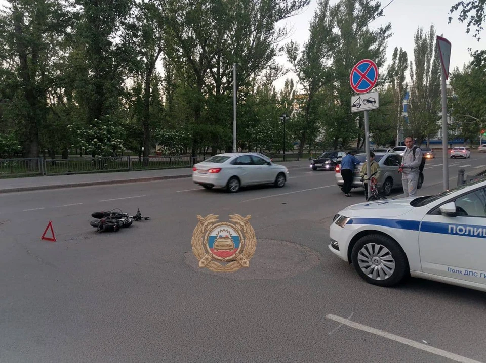 В Саратове сбили мужчину на электровелосипеде (фото: УГИБДД)