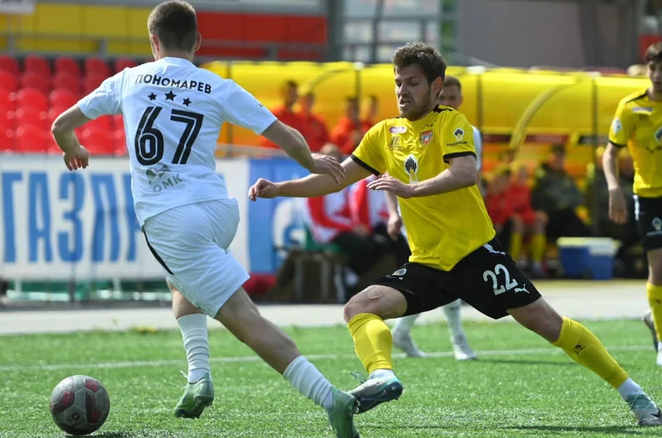 Тульский «Арсенал-2» победил белгородский «Салют» со счетом 4:1
