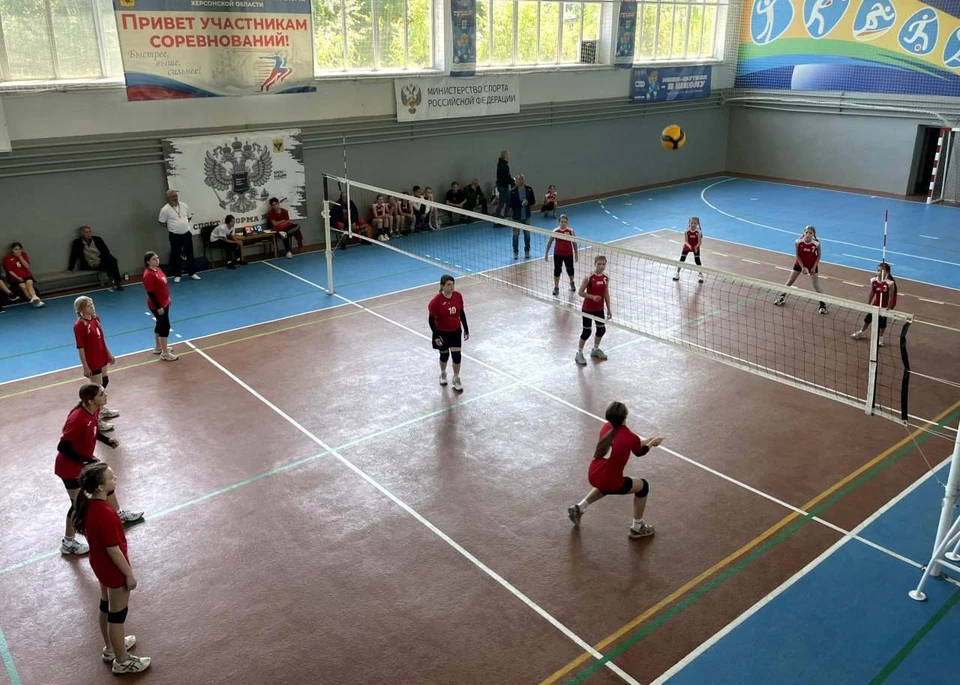 В Скадовске прошел кубок Херсонской области по волейболу. ФОТО: минспорта Херсонской области