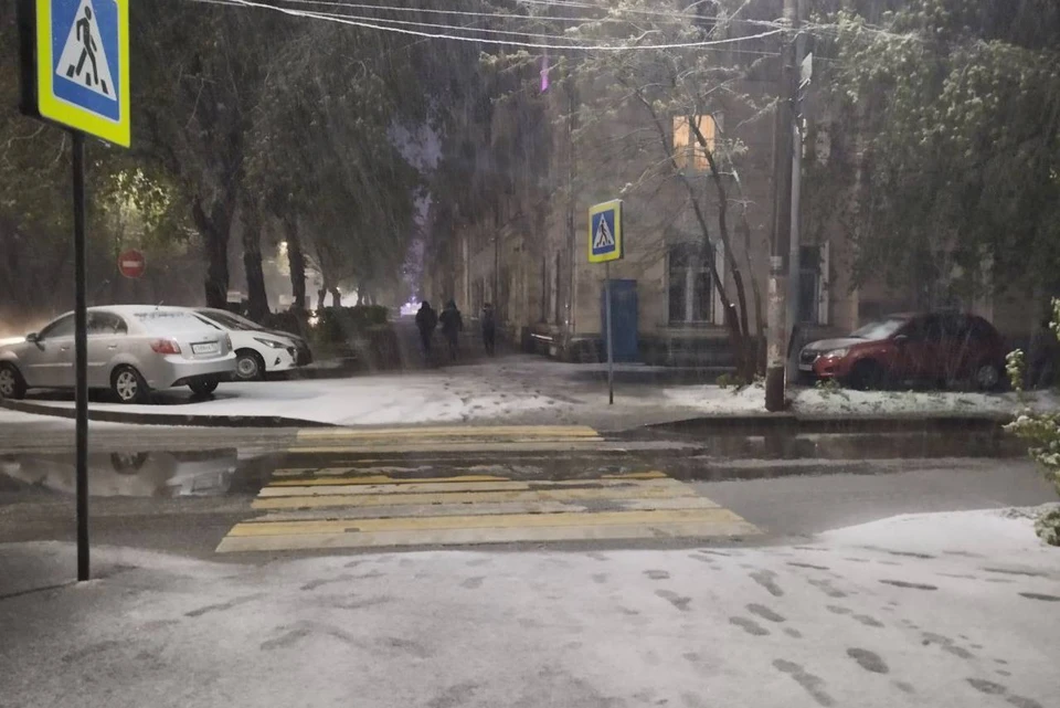 Мощный снегопад накрыл Нижегородскую область